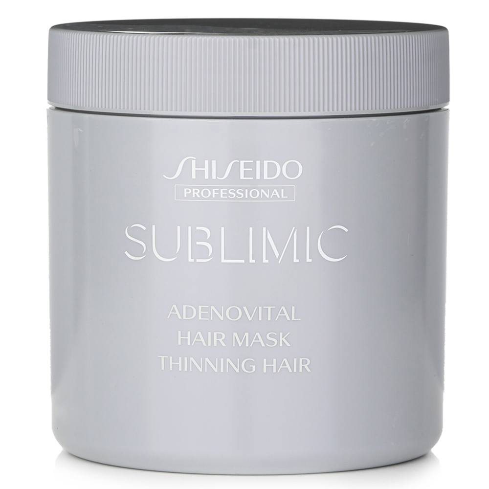 Shiseido Sublimic Adenovital Hair Mask professional packaging
