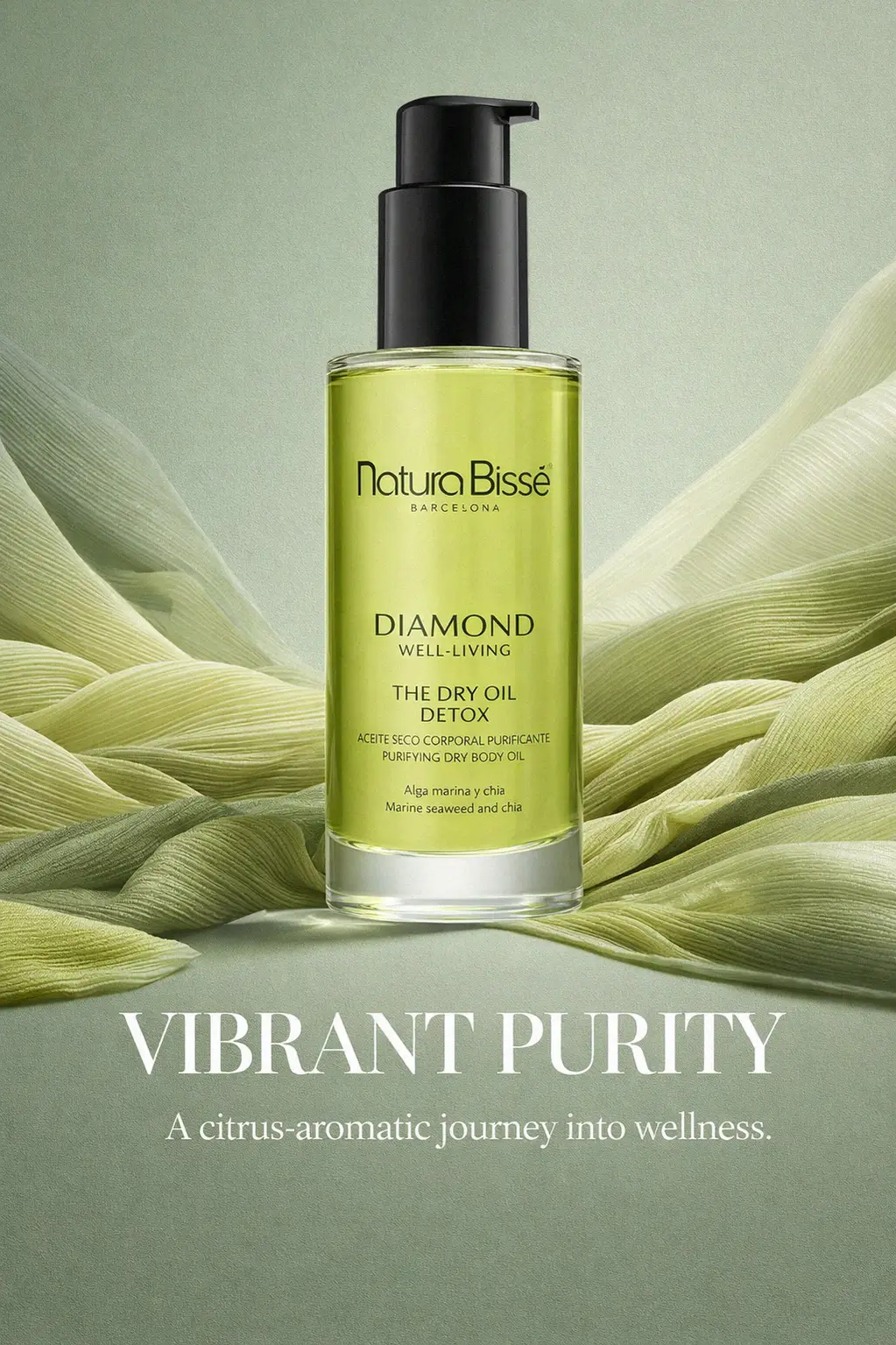 Premium body oil for an elevated bath ritual