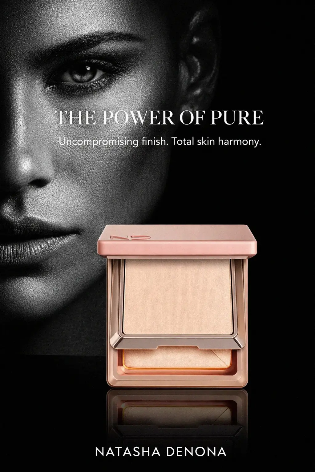 Skincare-infused finish of the Natasha Denona Hy-Glam compact