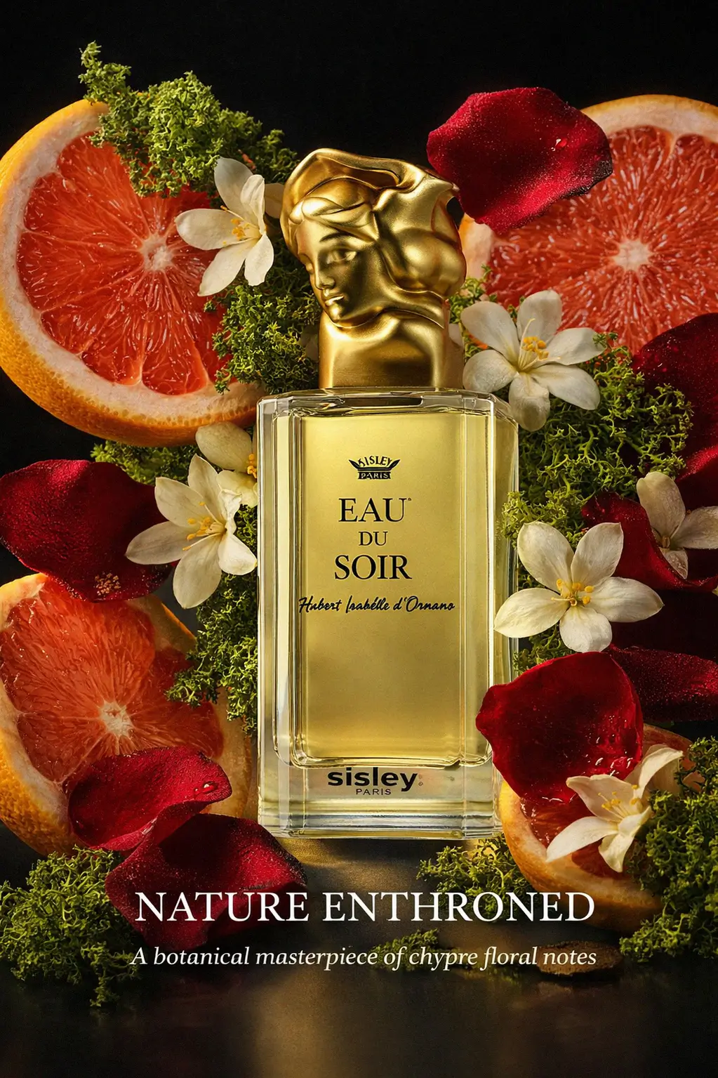 Iconic 18k gold-plated sculpture stopper