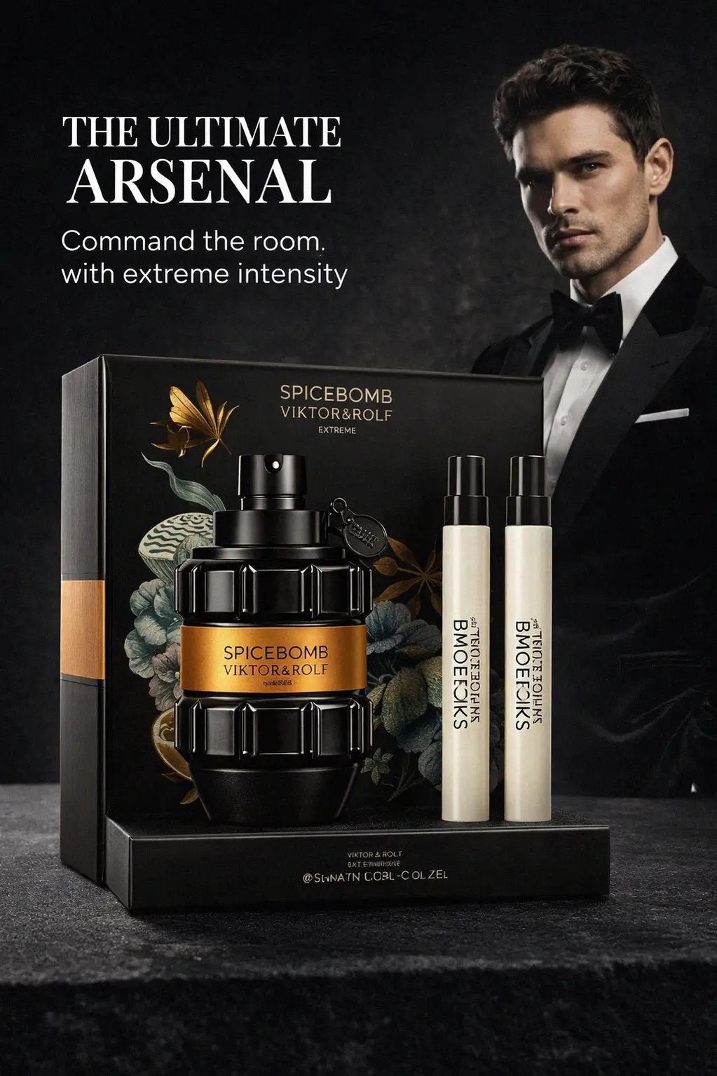 Spicebomb Extreme Perfume Gift Set close up