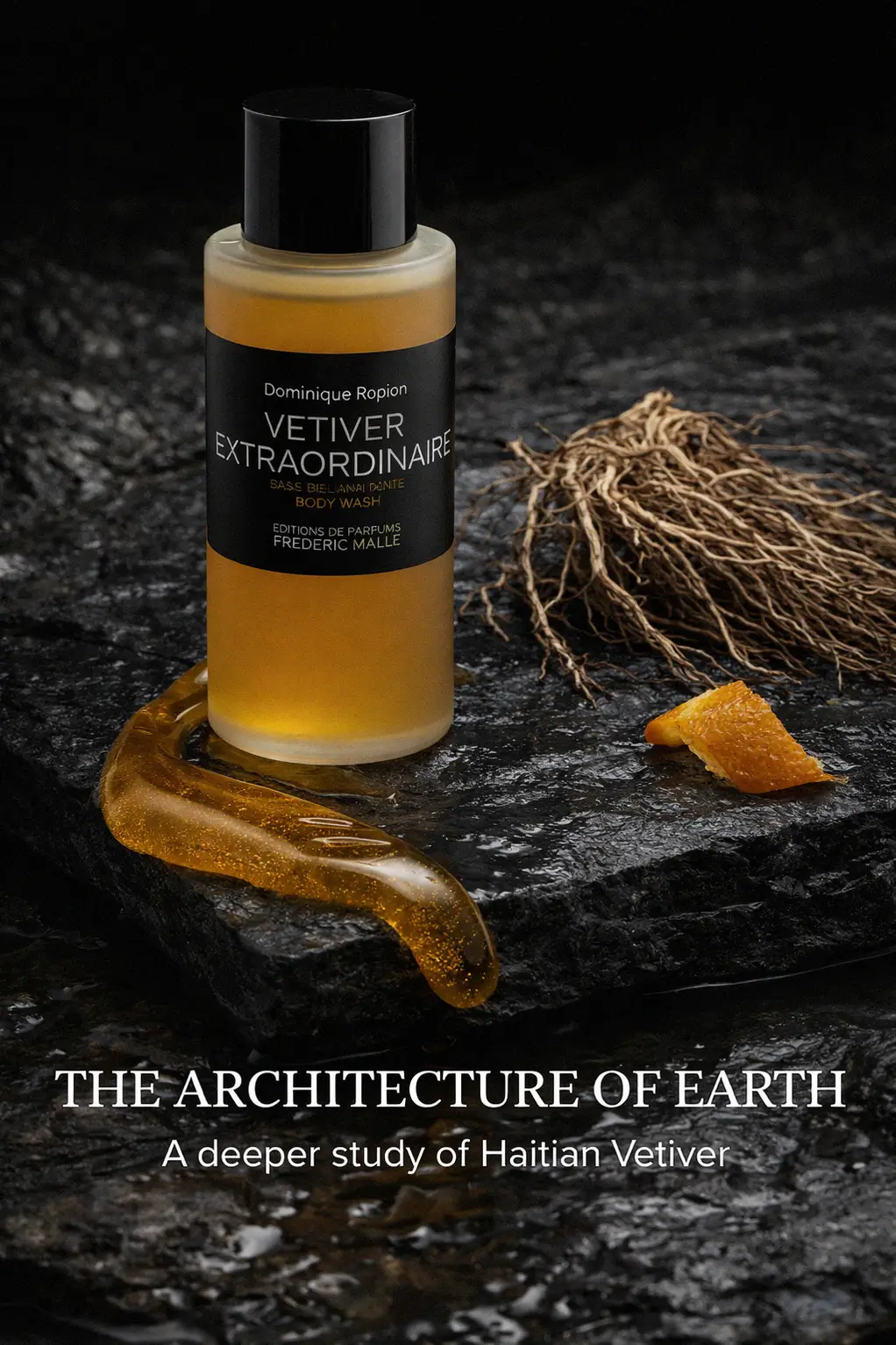 Sophisticated scent layering with Vetiver Extraordinaire Body Wash
