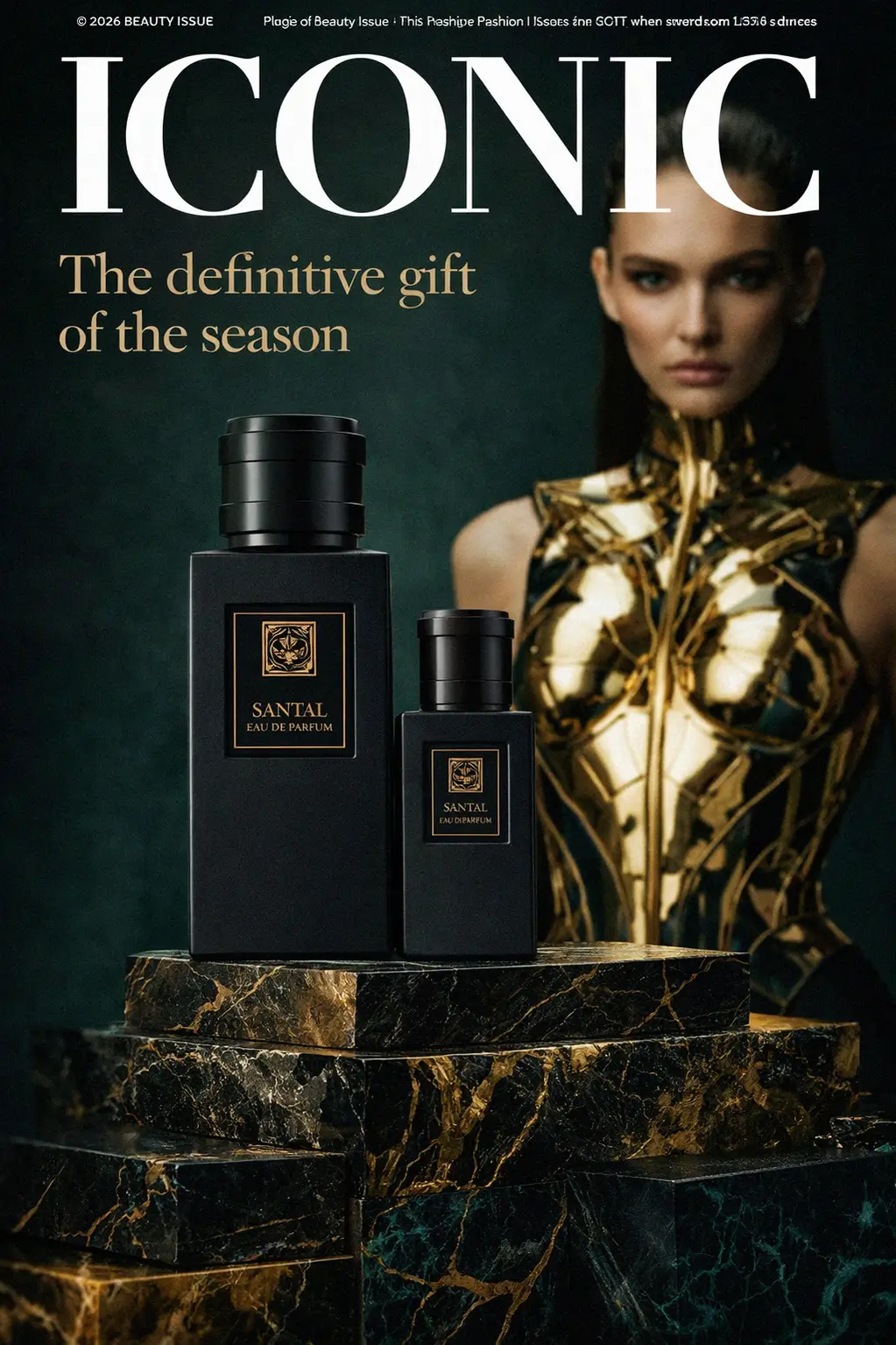 Portable luxury with the Signature Santal travel spray