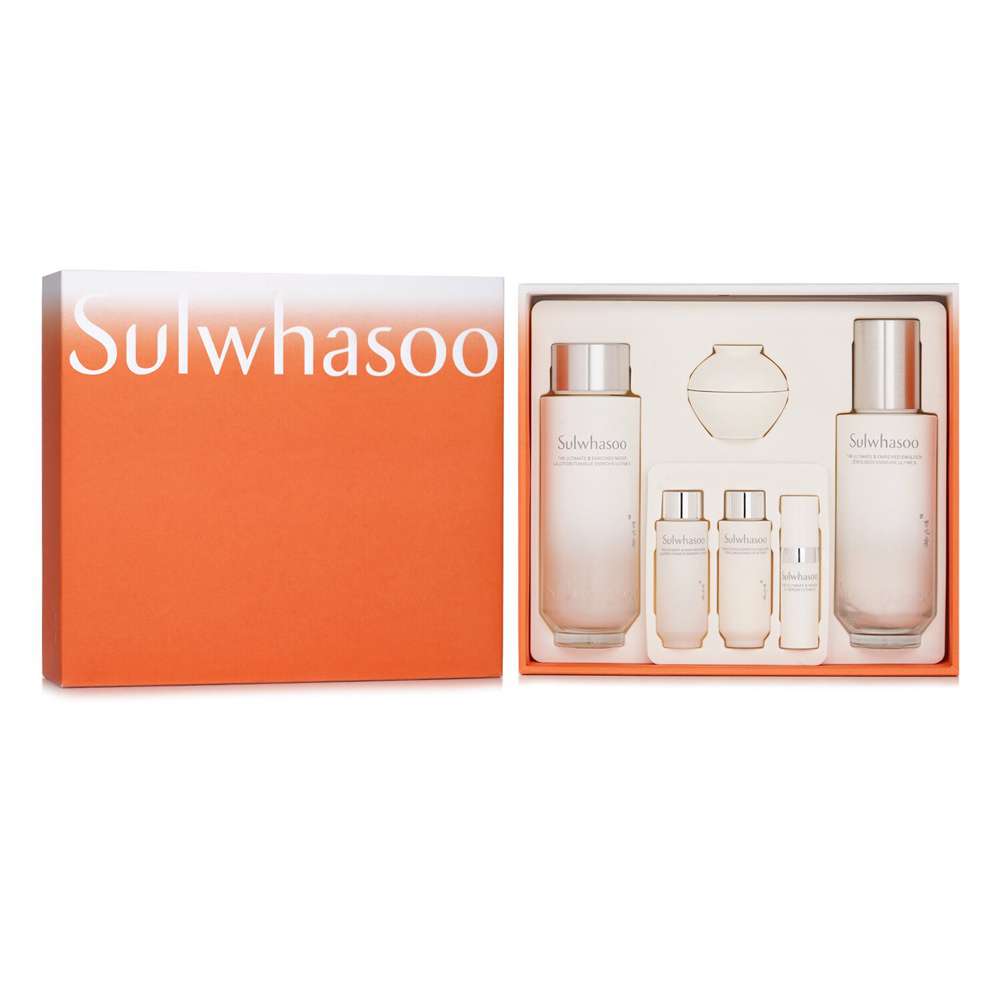 The Ultimate S Enriched Water & Emulsion Set for ageless skin