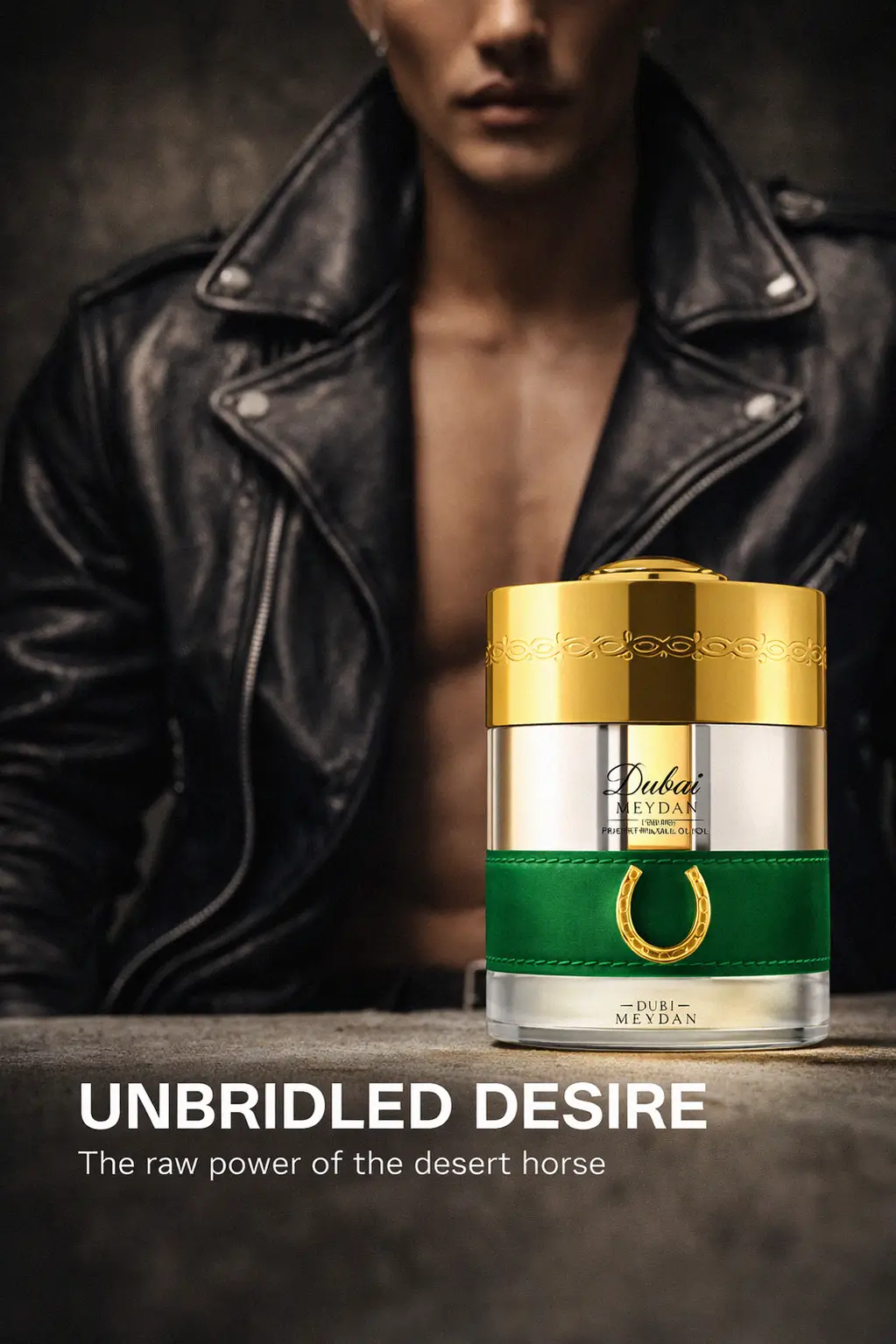 Detailed view of luxury fragrance notes