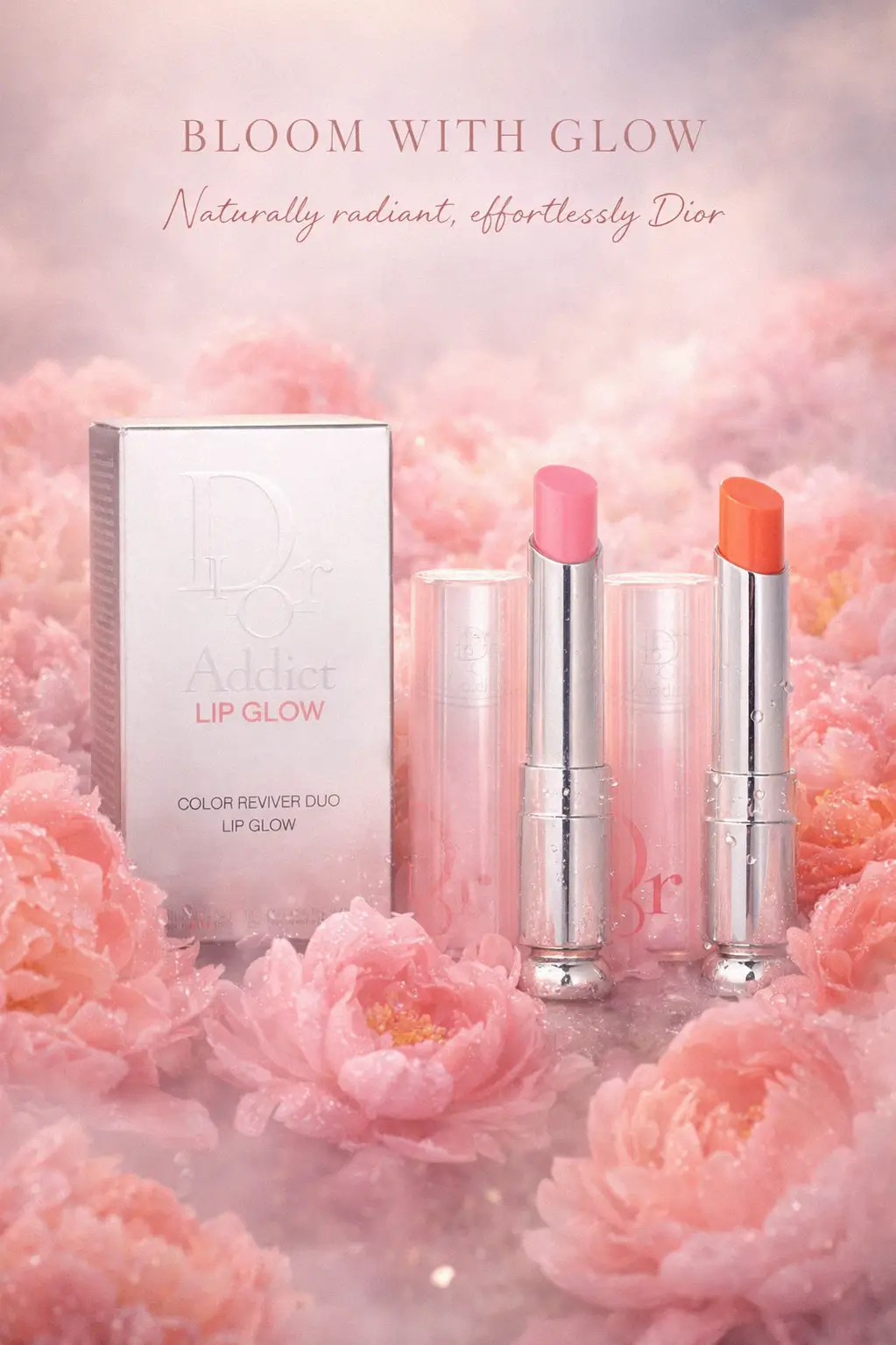 Refined daily lip look with Dior Addict