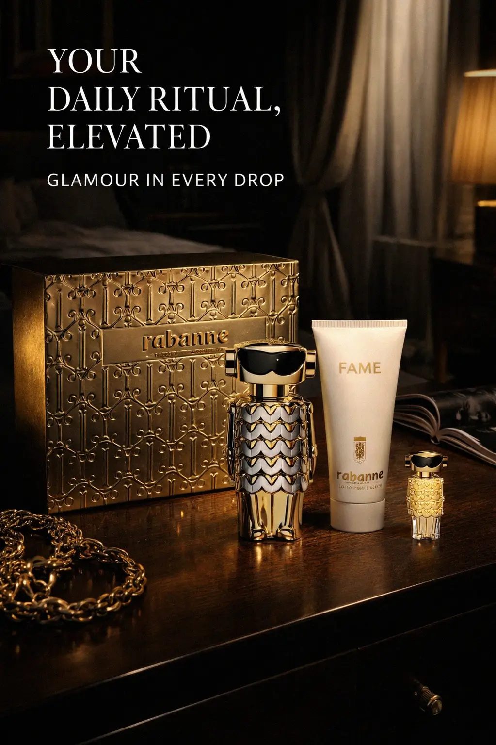 Avant-garde luxury routine
