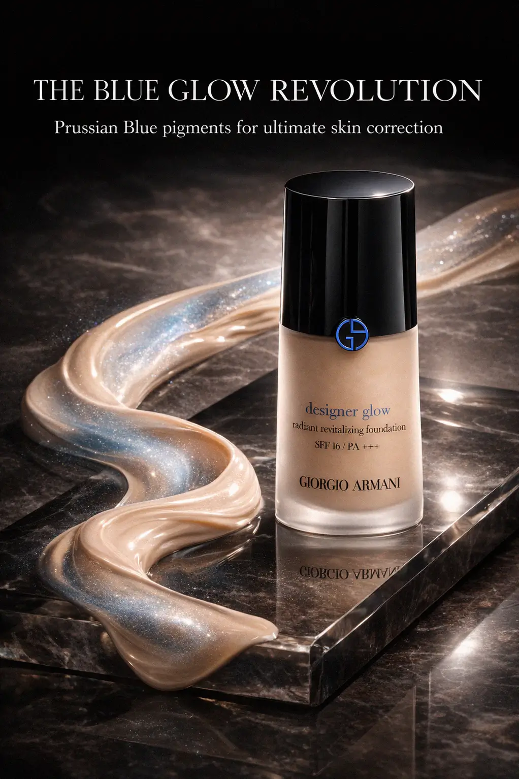 The polished glow of luxury makeup