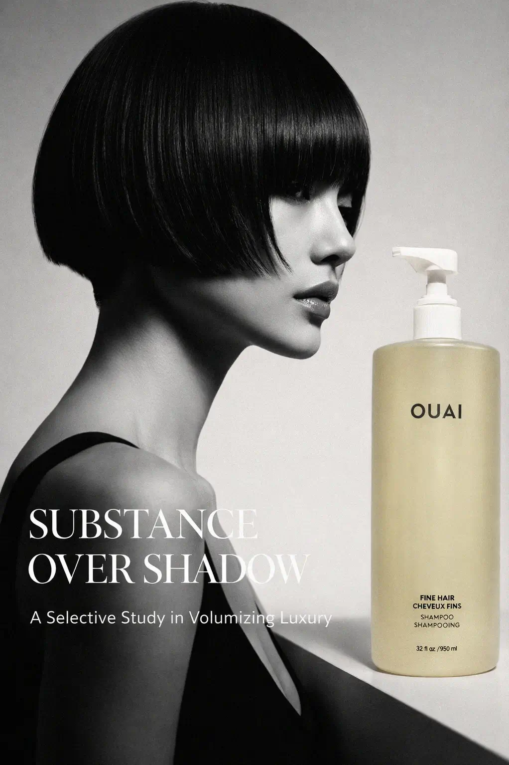 Voluminous hair result from the shampoo ritual