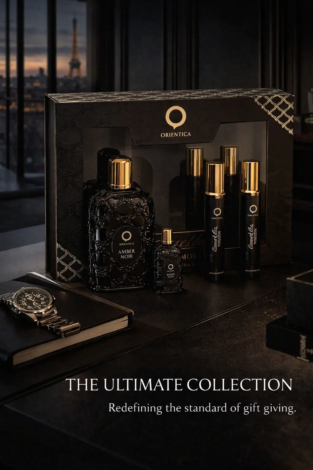 Travel ready fragrance set