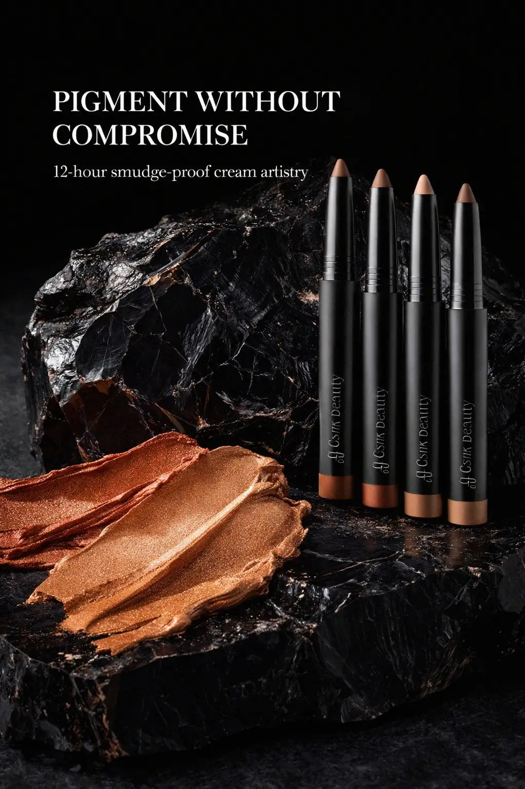 Matte and shimmer eyeshadow stick set