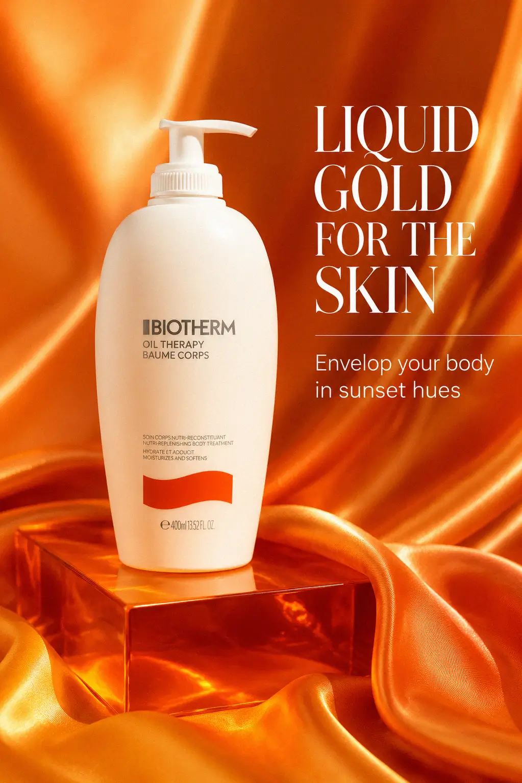 Biotherm body treatment for dry skin