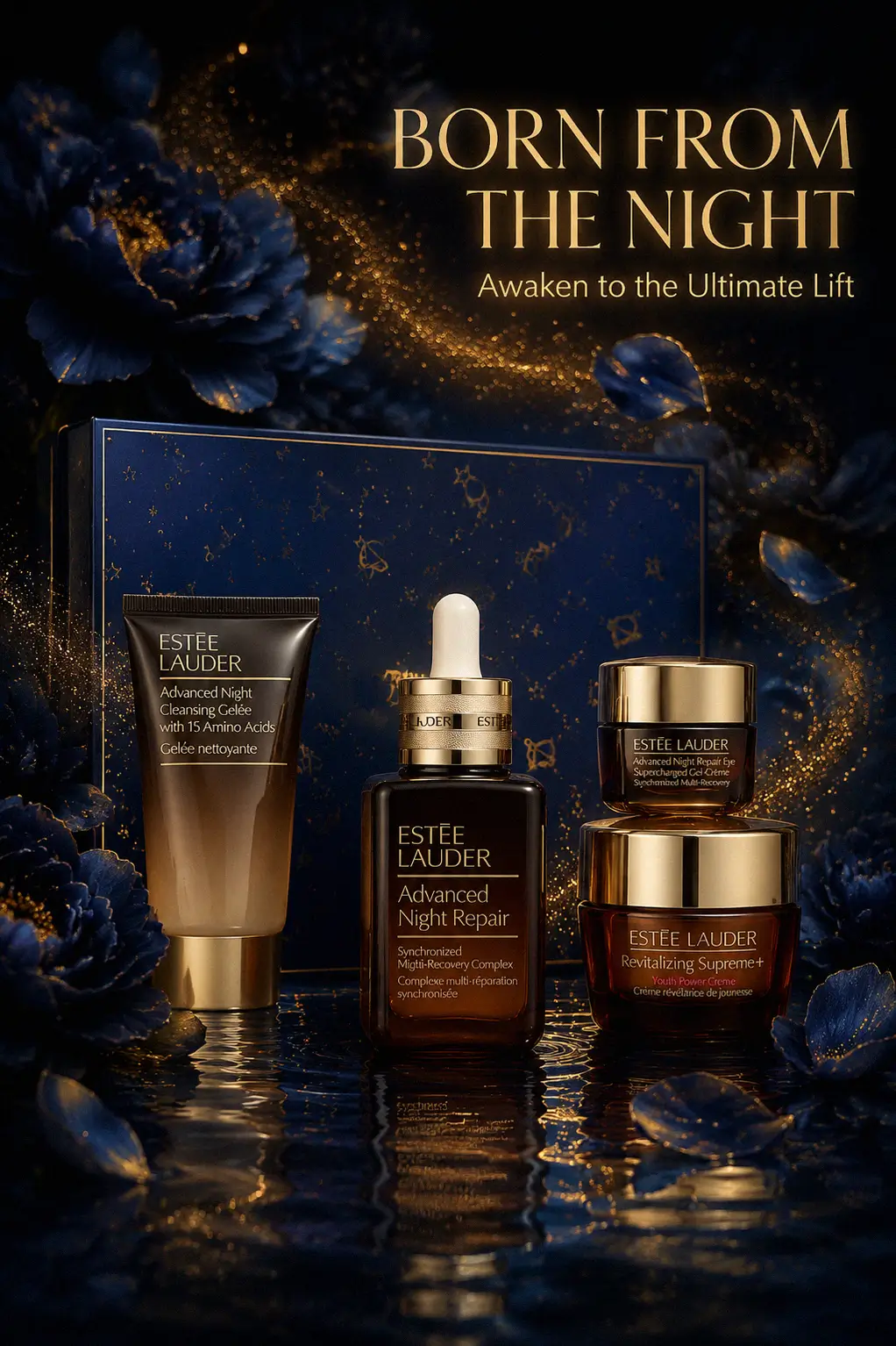 Nightly skincare ritual essentials