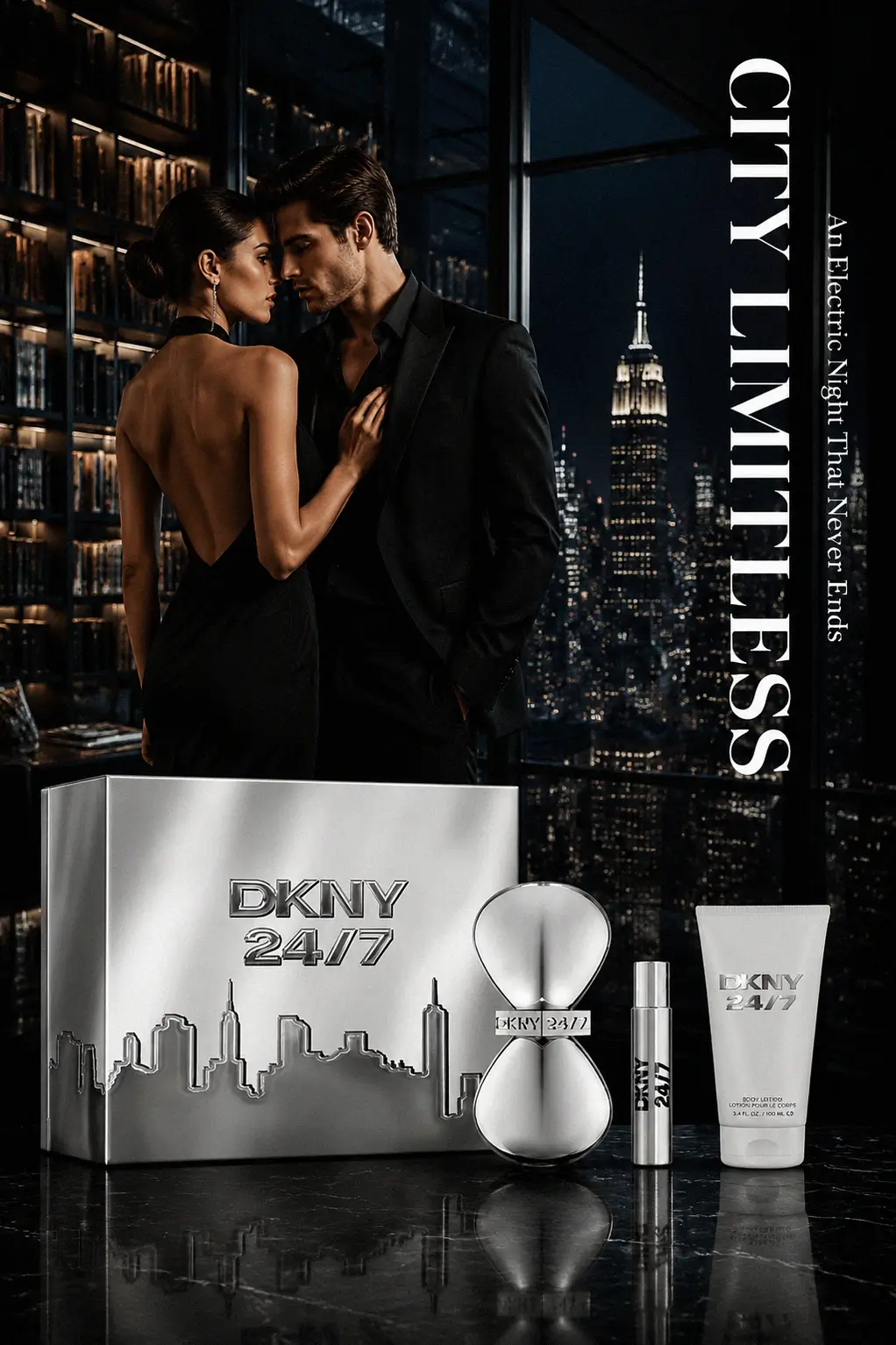 Modern fragrance layering with DKNY perfume
