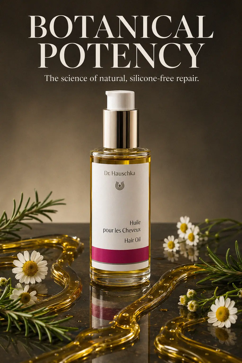 Botanical scalp and hair treatment ritual