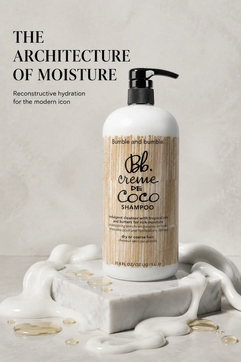 A deeply hydrating ritual for coarse or frizzy hair