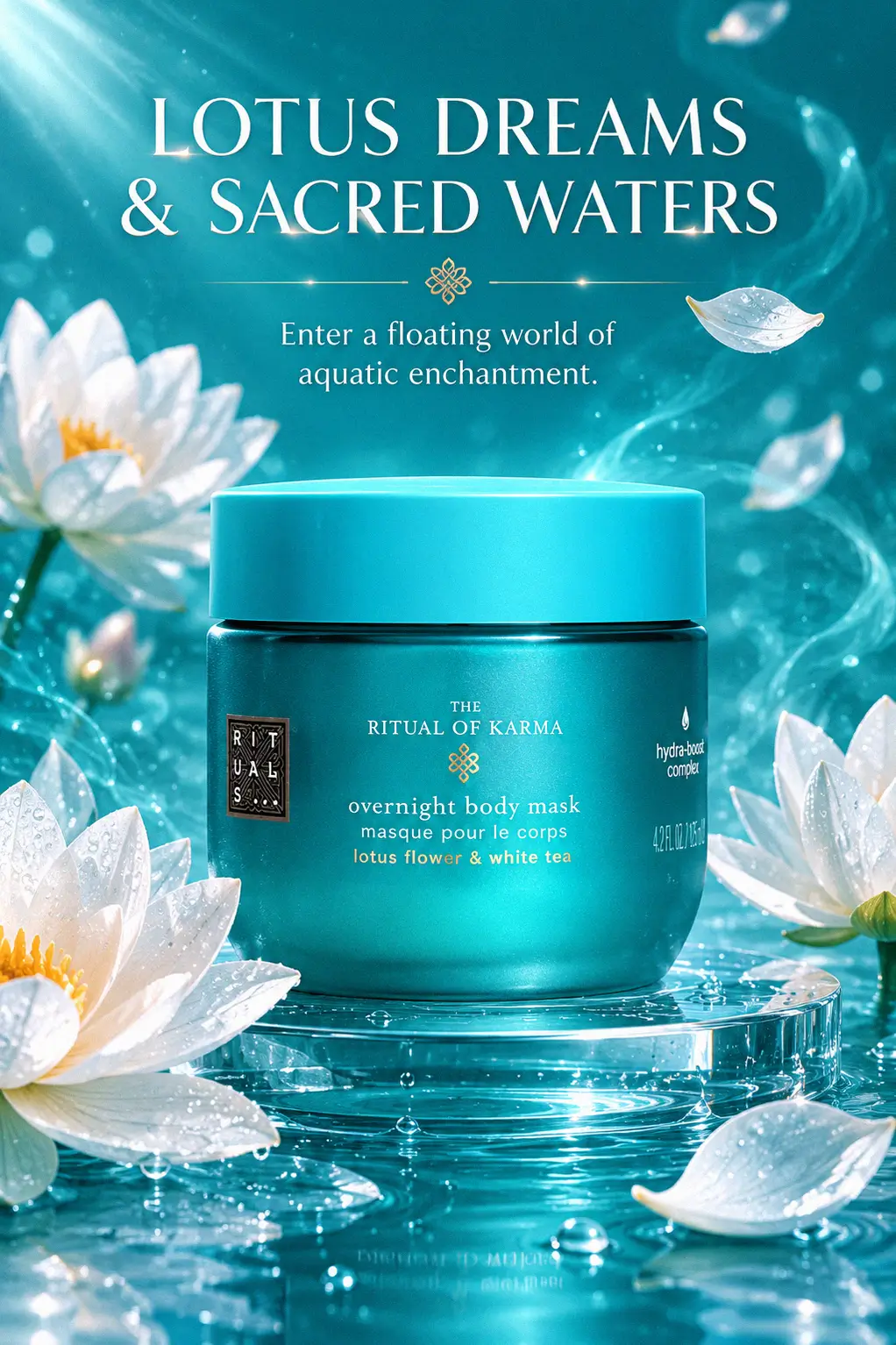 Refreshing mist for hair and body