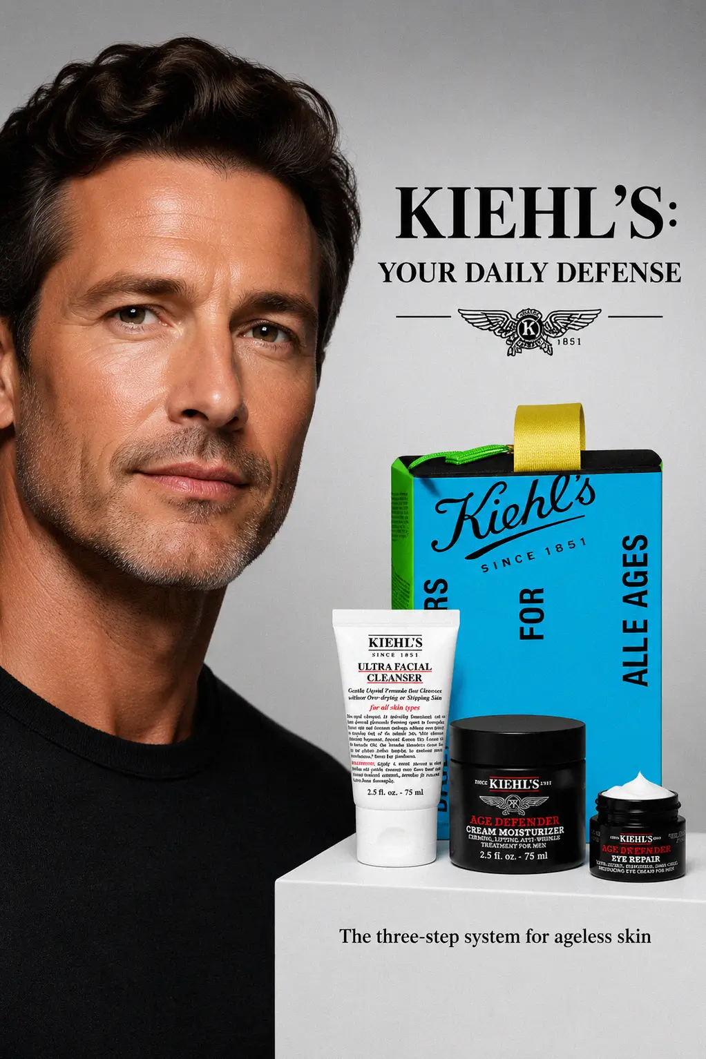 Close up of the Kiehl