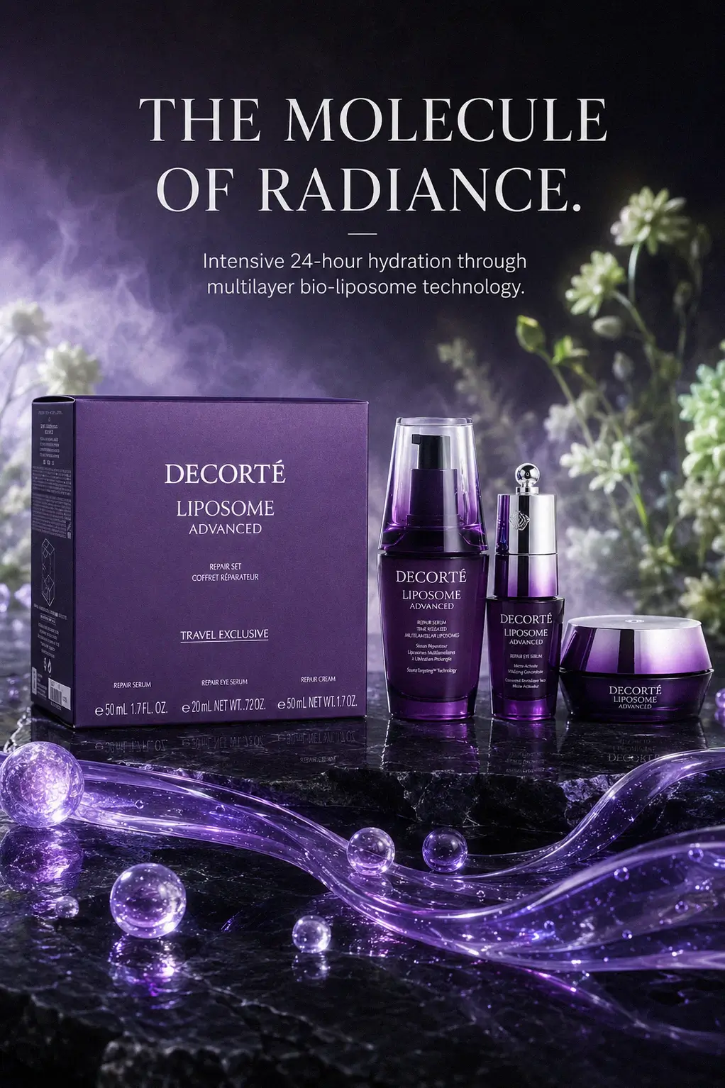 Decorté Liposome Advanced Repair Set packaging