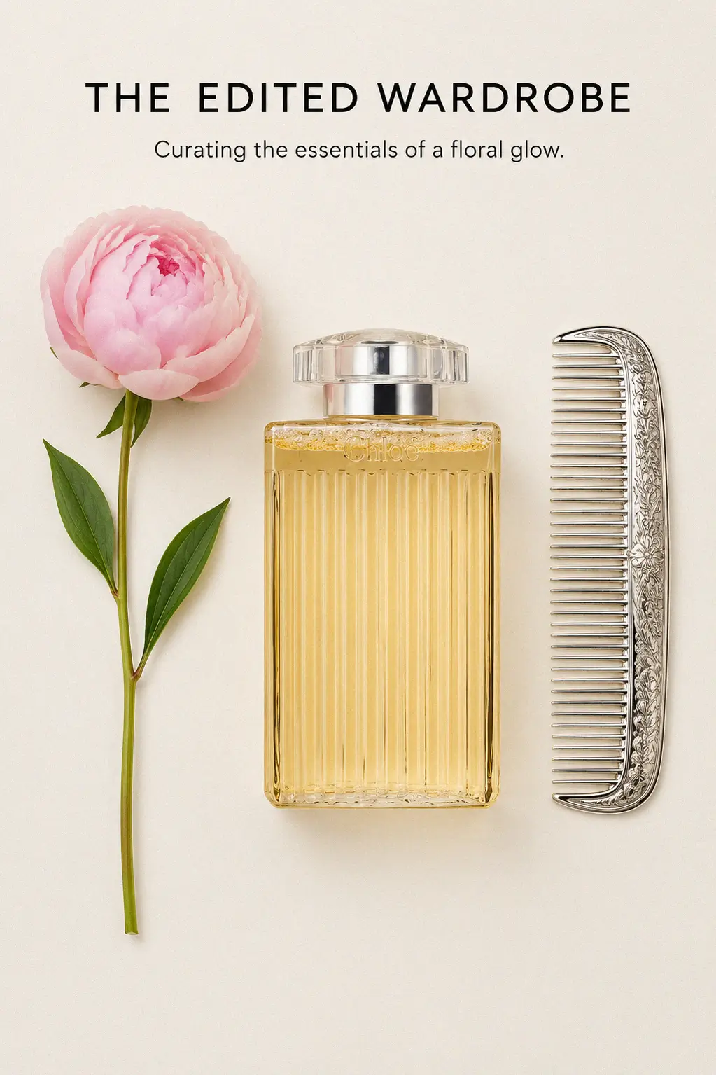 Luxury bathroom vanity with shower gel