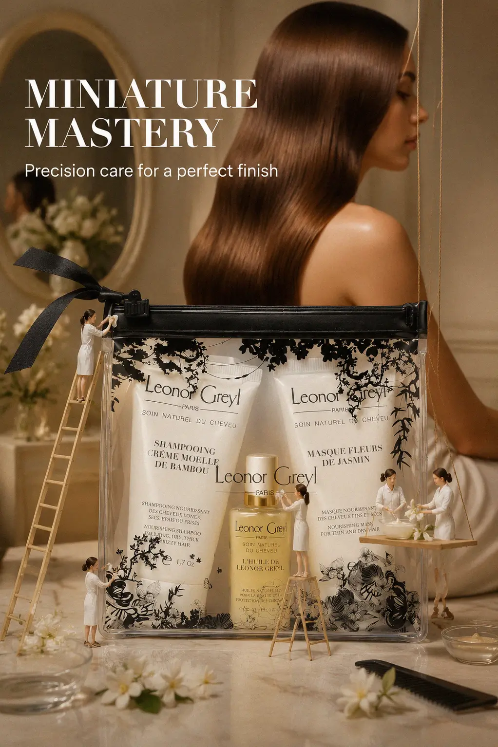 Leonor Greyl Paris hair care travel set