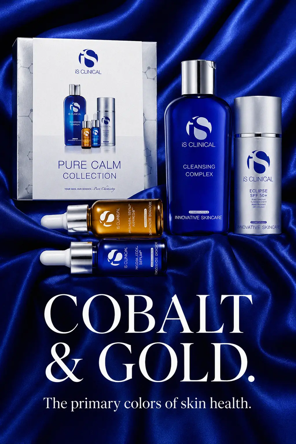 A refined skincare ritual featuring the iS Clinical collection