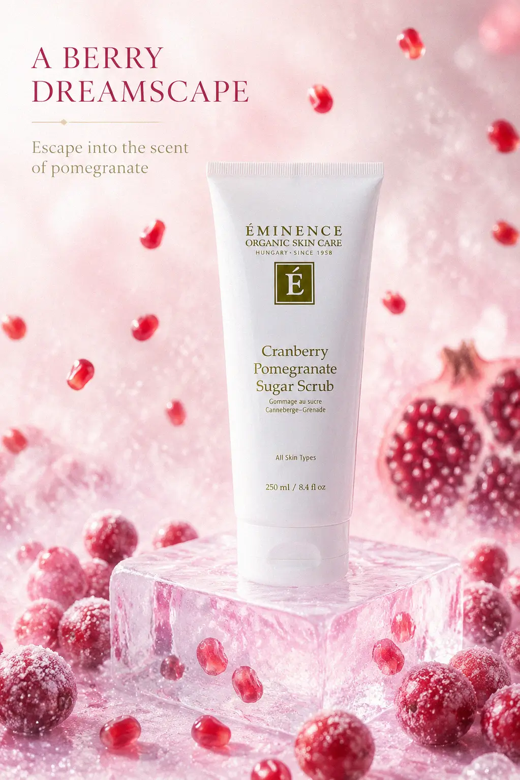 Organic body exfoliator for a refined glow