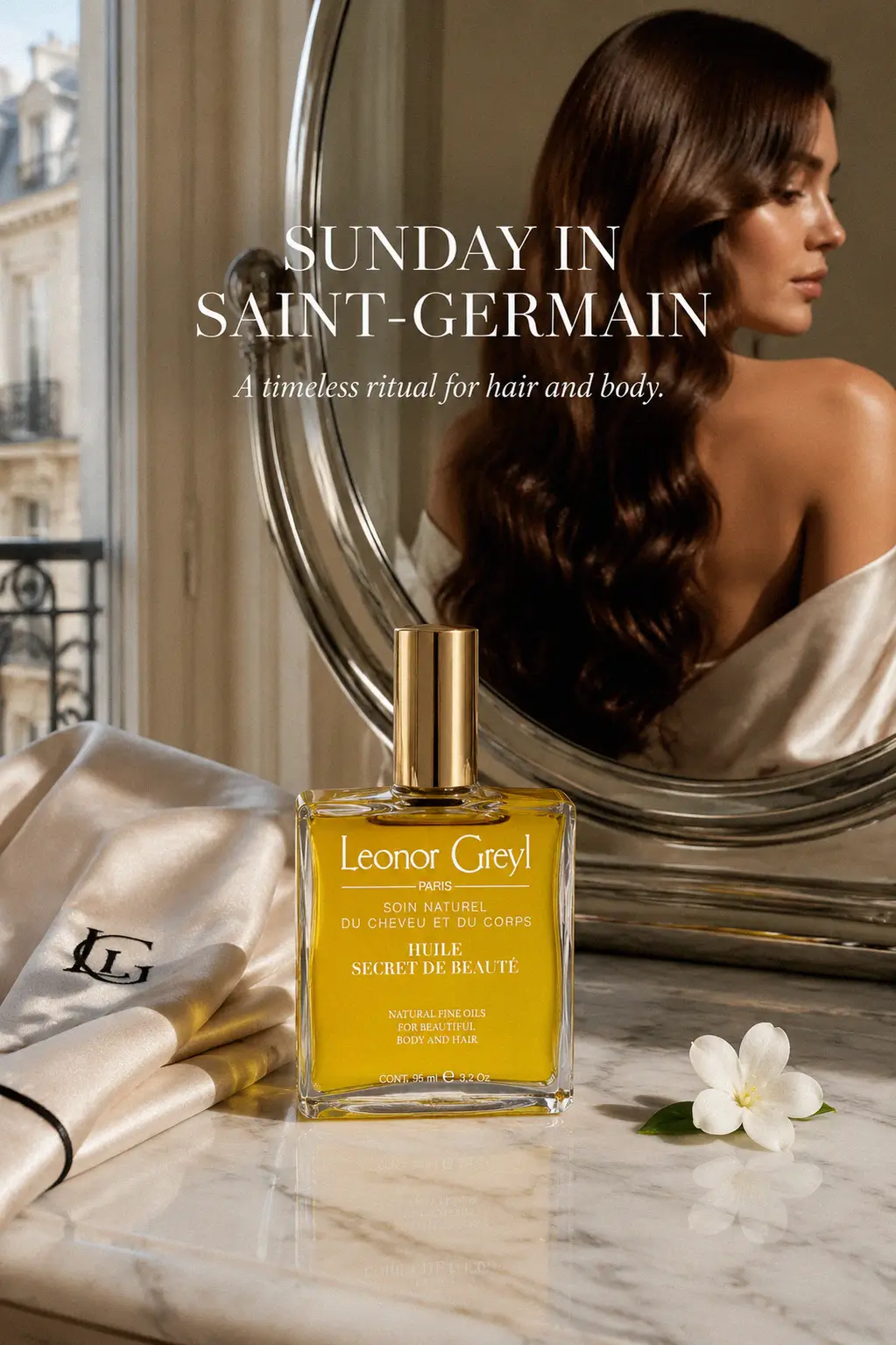 Botanical body oil for radiant skin