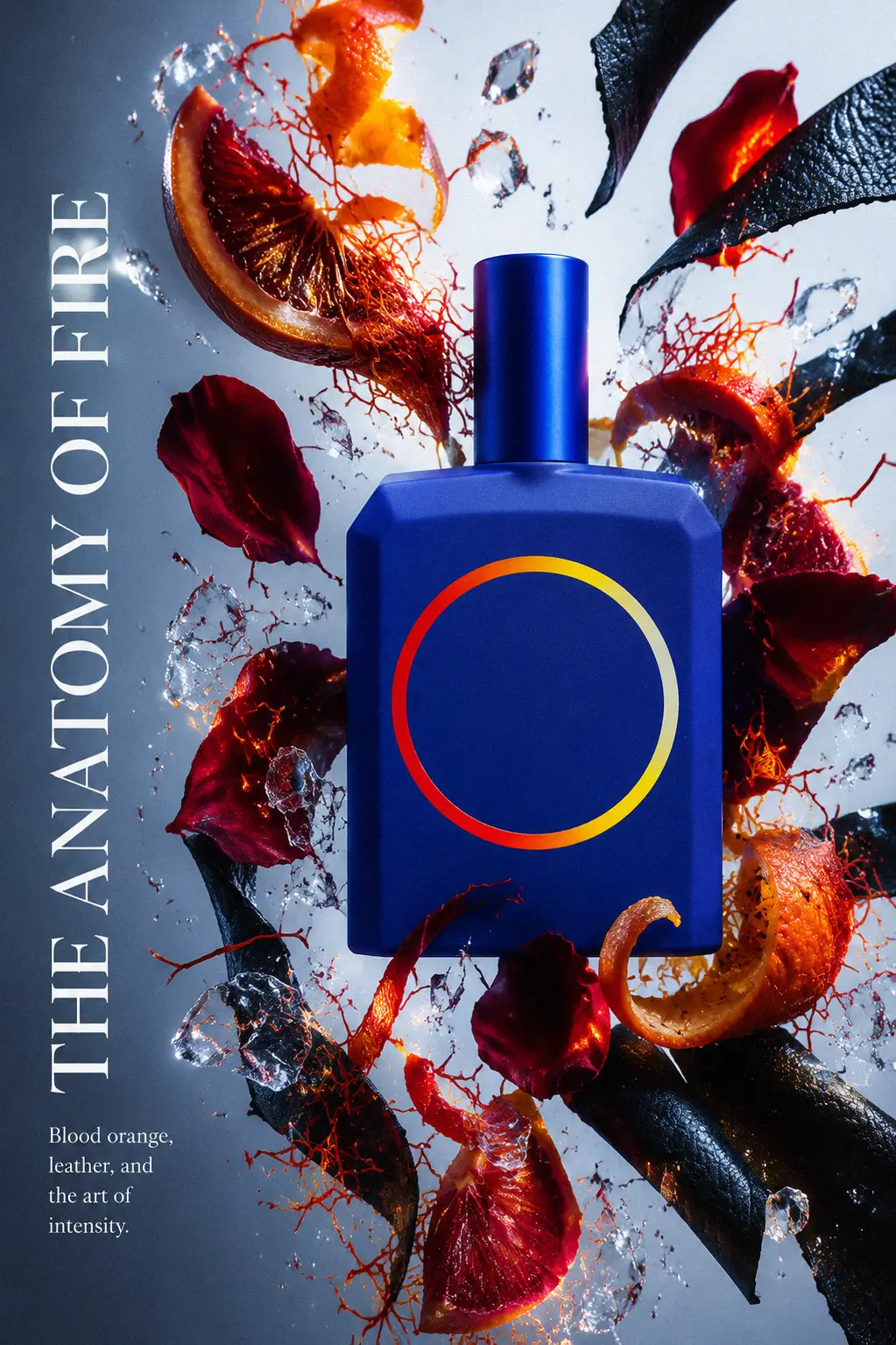 Ambery leather notes in perfumery
