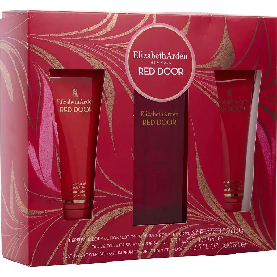 Elizabeth Arden Red Door Eau De Toilette Gift Set in a luxury display
