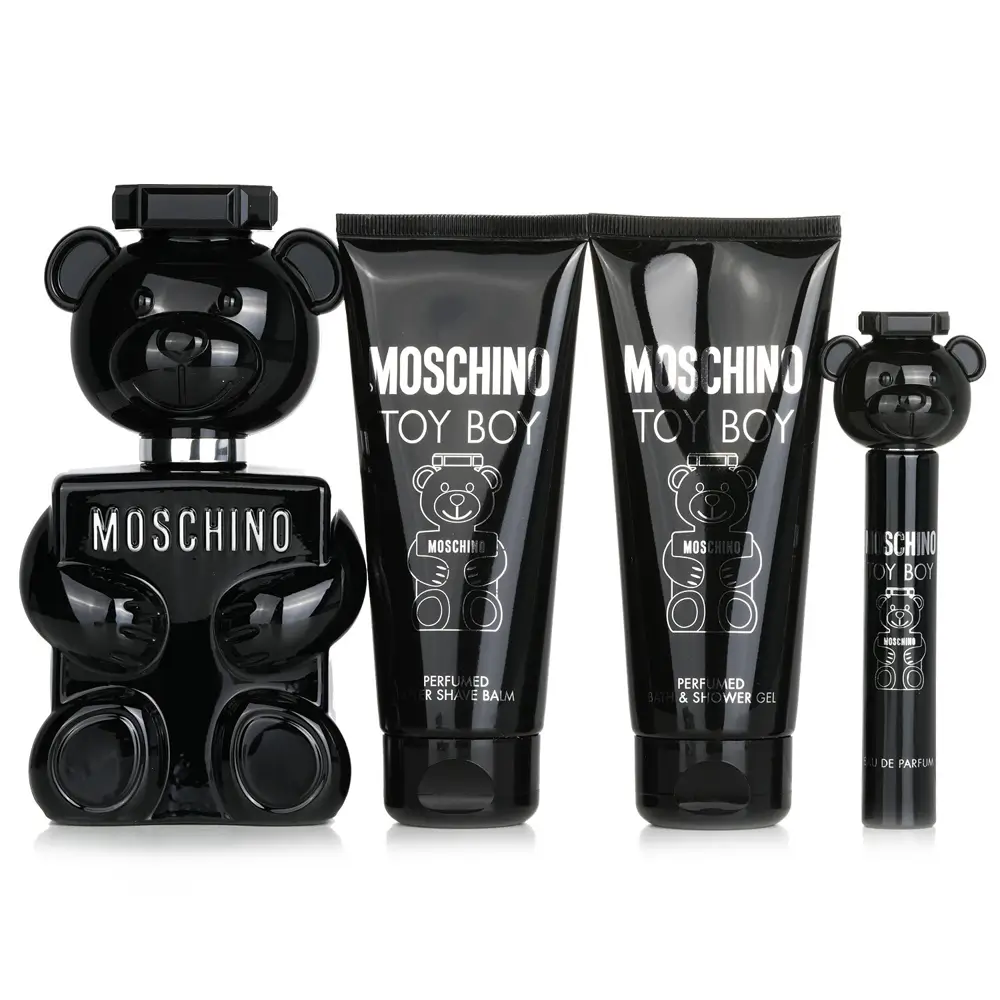 The Moschino Toy Boy Coffret display