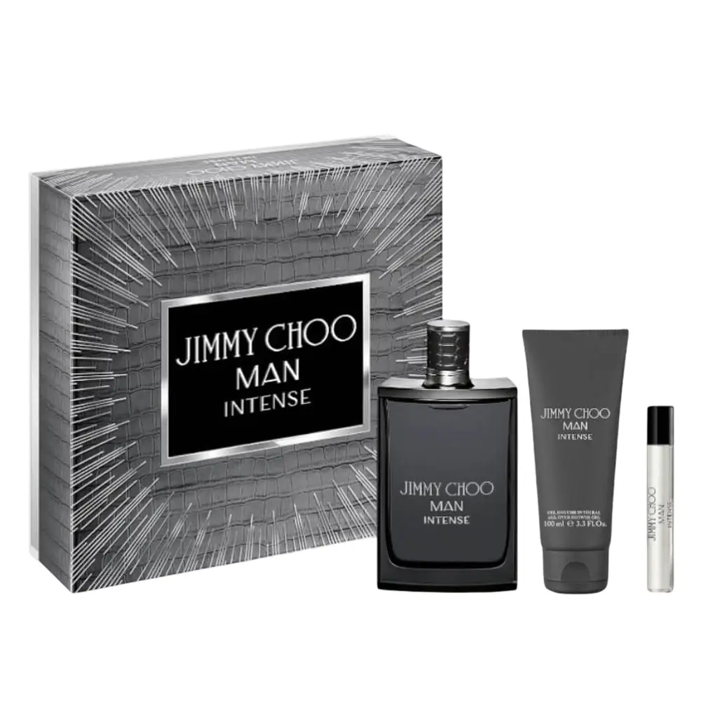 Bold and Sophisticated Jimmy Choo Man Intense Gift Set for Him