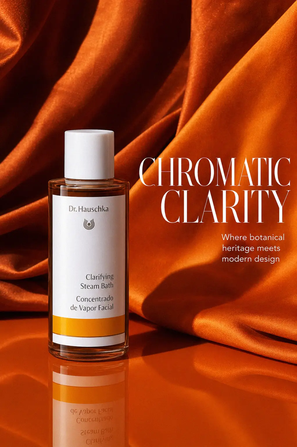 Botanical steam bath for clear skin