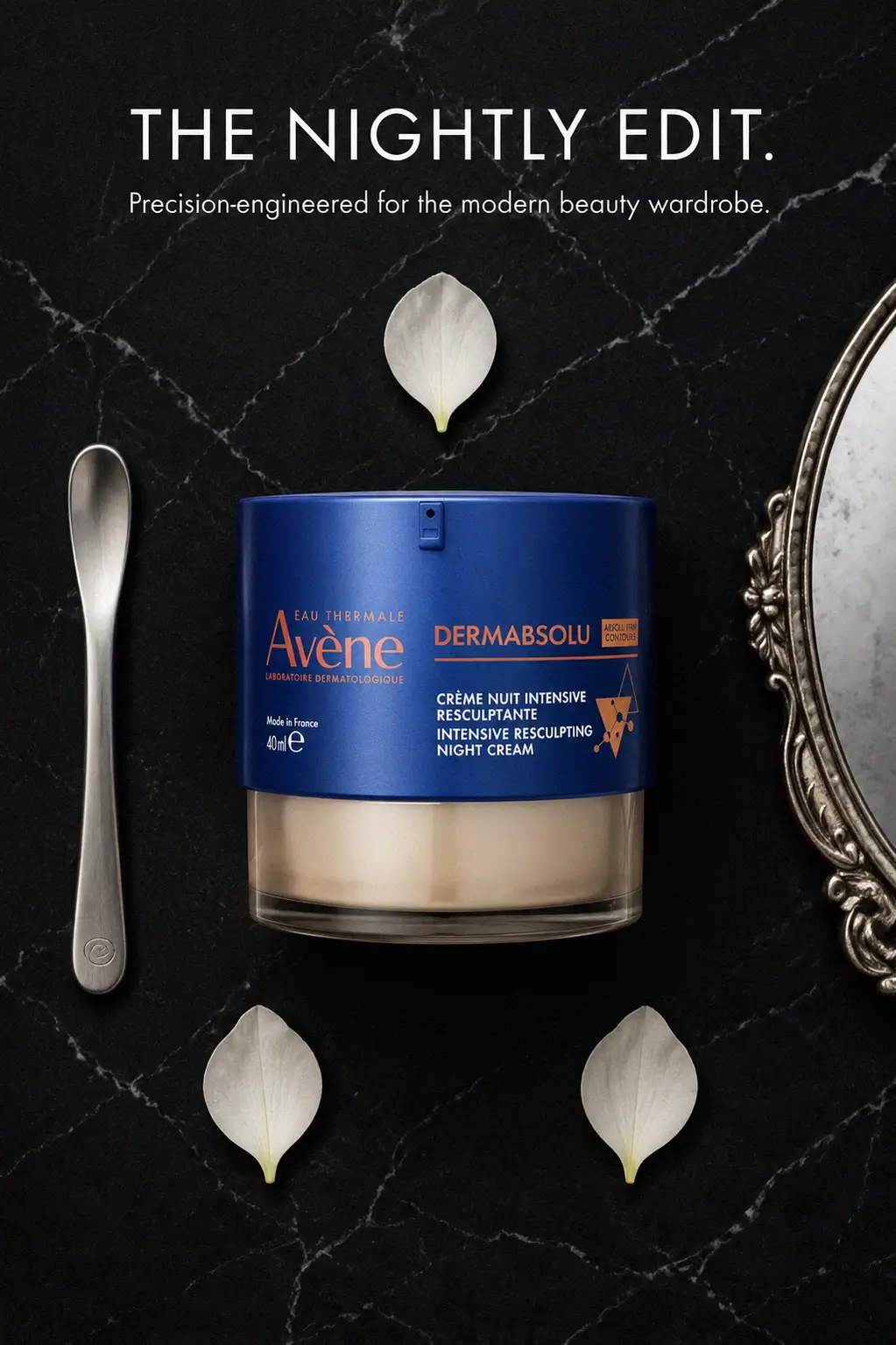 Avène DermAbsolu cream texture and finish