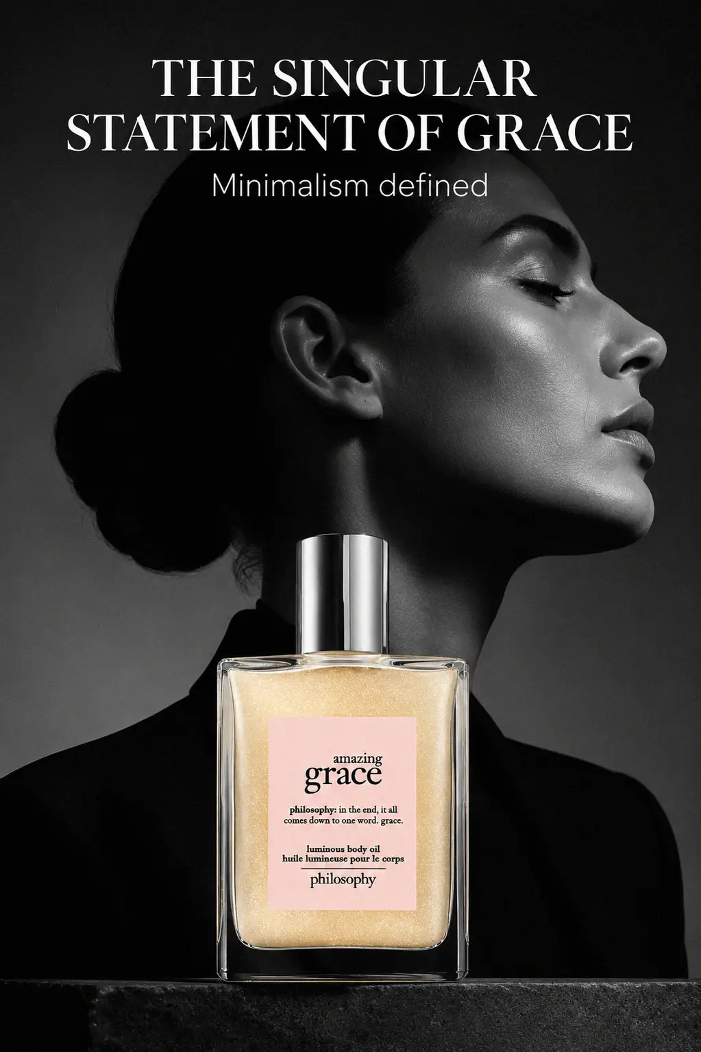 Polished skin with Philosophy luminous oil