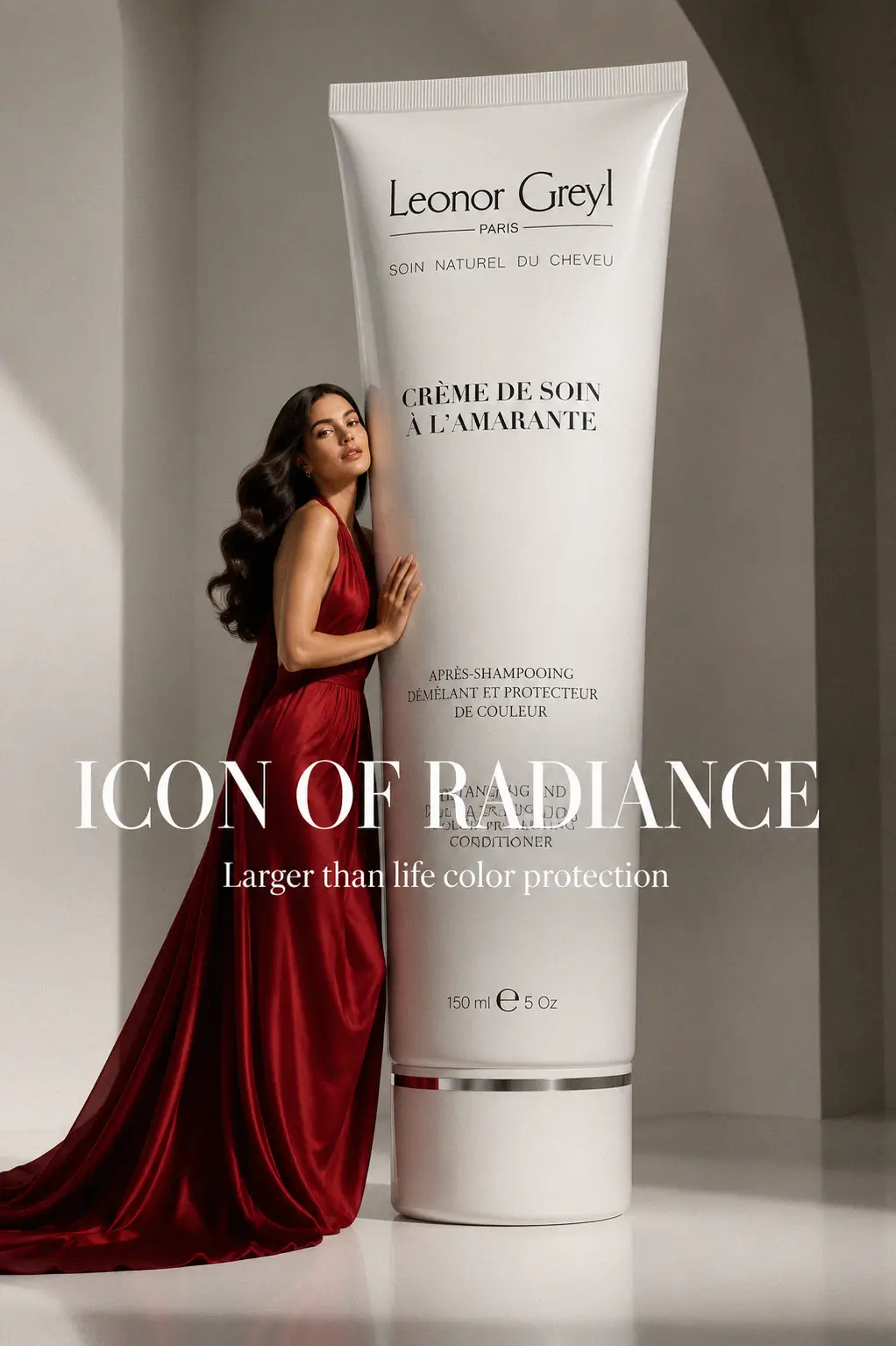 Premium botanical hair care ritual