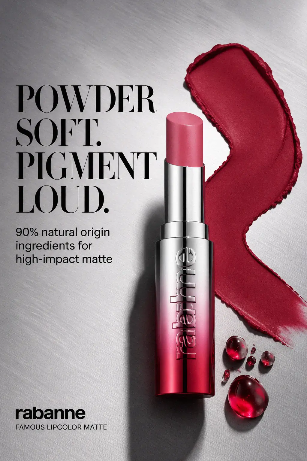 Effortless vibrancy matte lipstick