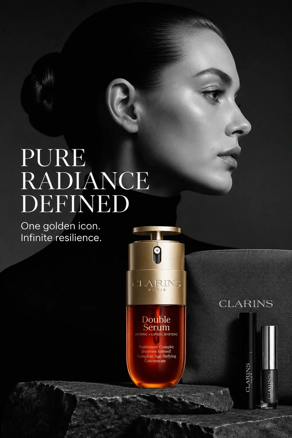 Clarins Double Serum Gift Set for a polished glow