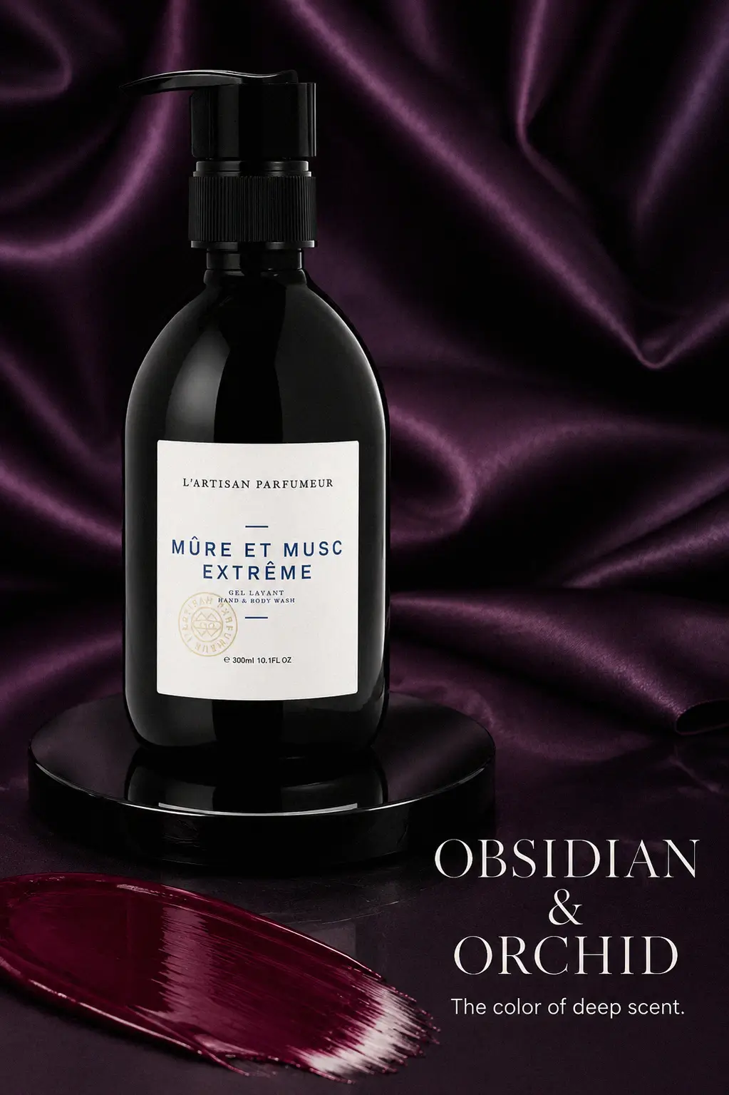 Elevated bathroom rituals with a premium fruity musk body wash