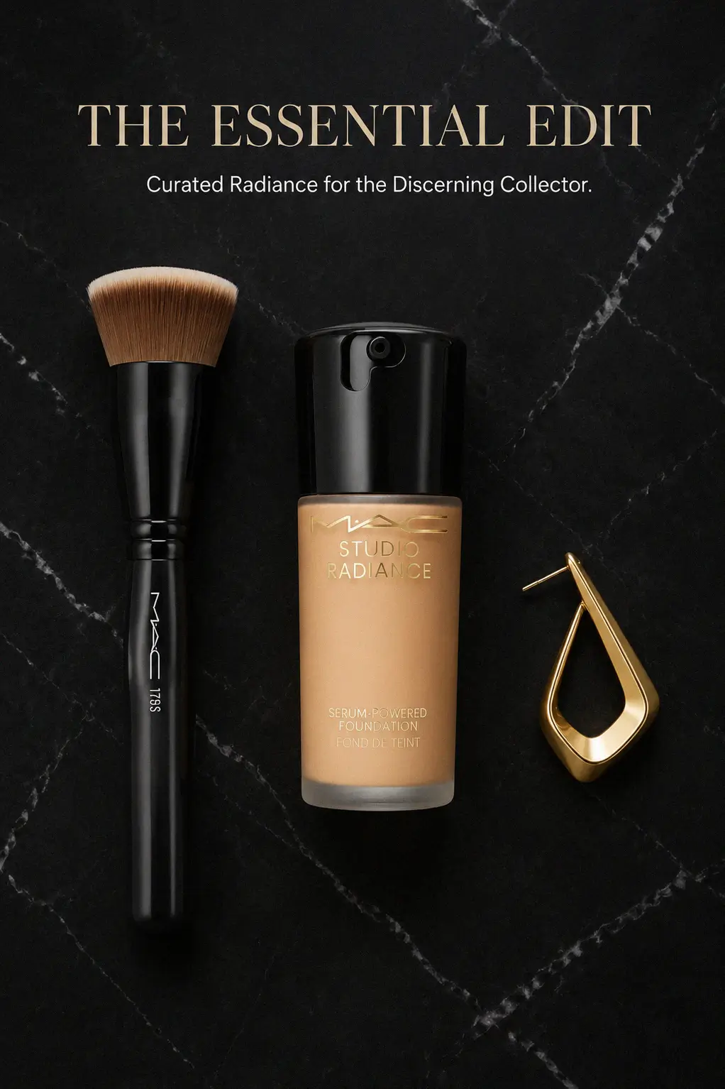MAC Studio Radiance Serum-Powered Foundation on vanity