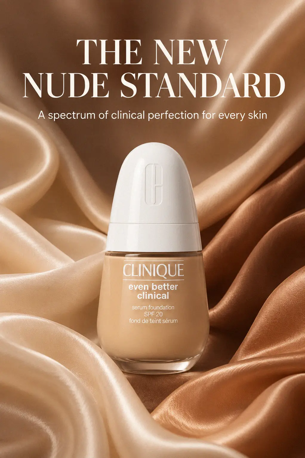 Flawless coverage liquid foundation texture