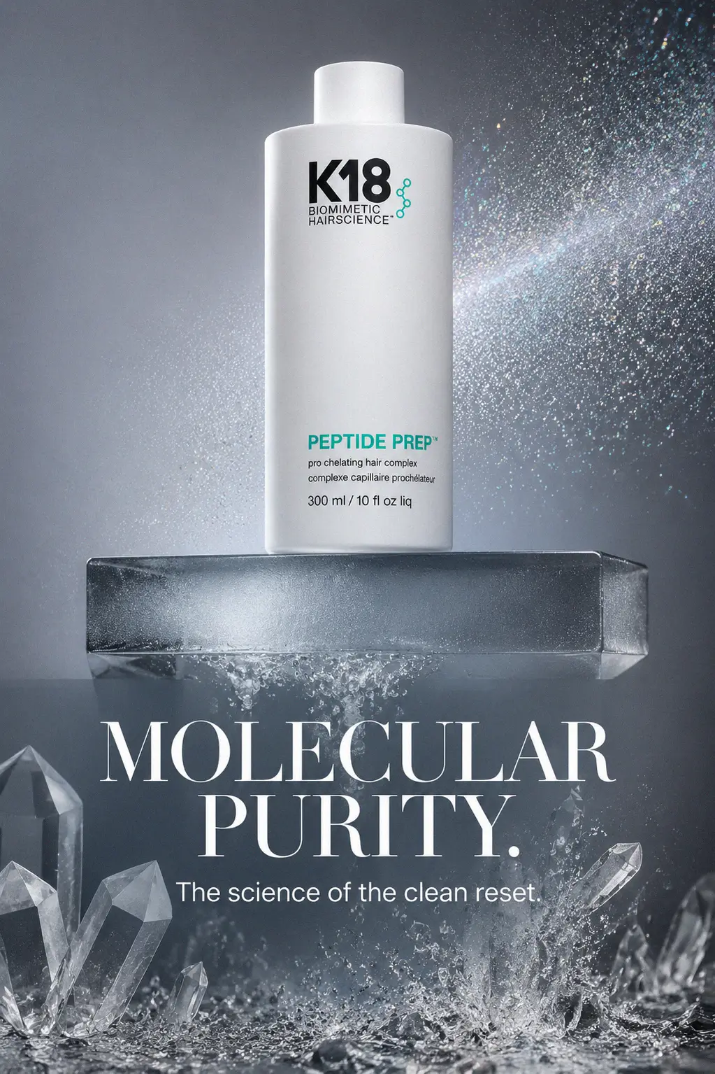 Advanced K18 hair treatment for gloss and health