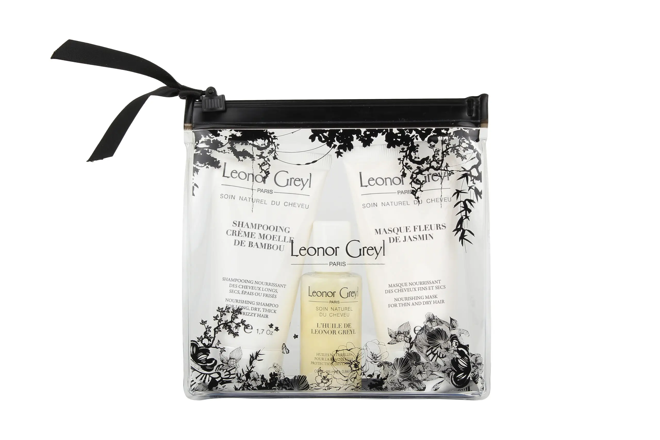 Leonor Greyl Paris Luxury Travel Kit for hair hydration
