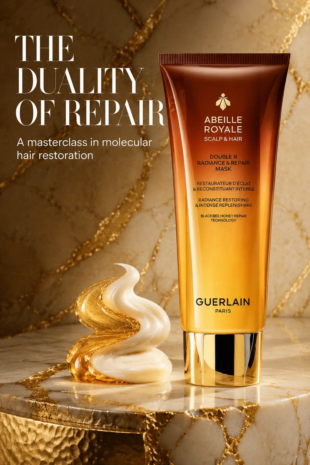 Guerlain hair mask results