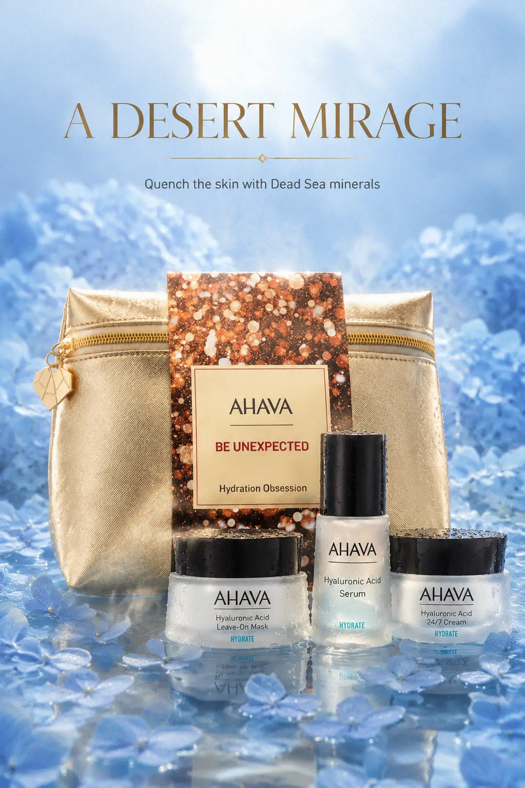 Intensive moisture recovery products for a polished finish