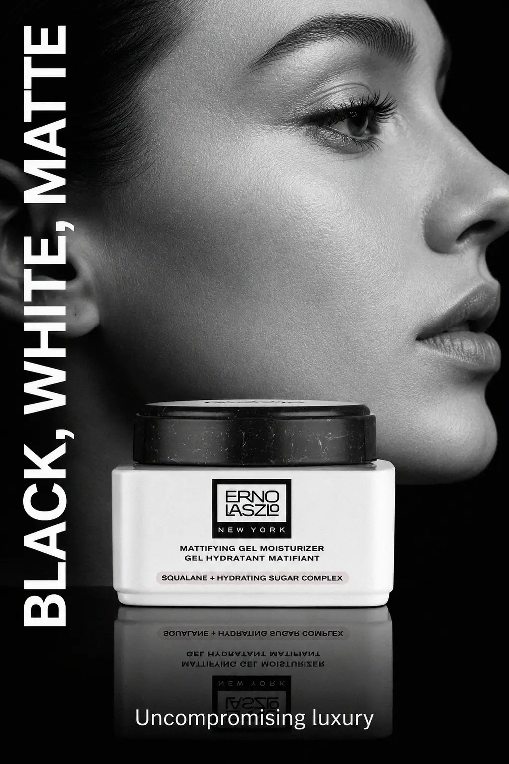 Close up of the gel texture