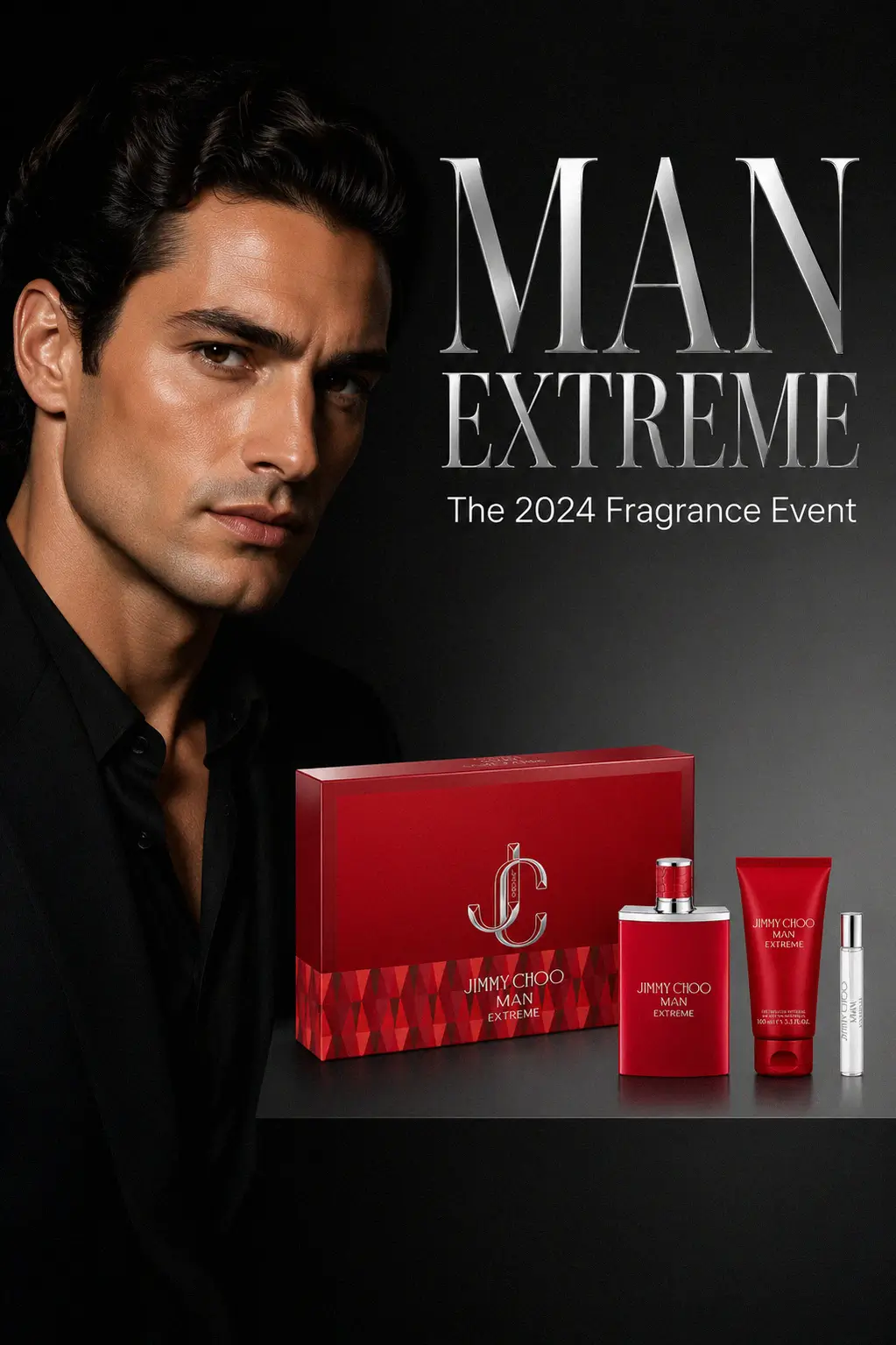 Aromatic and woody fragrance notes for a polished male ritual