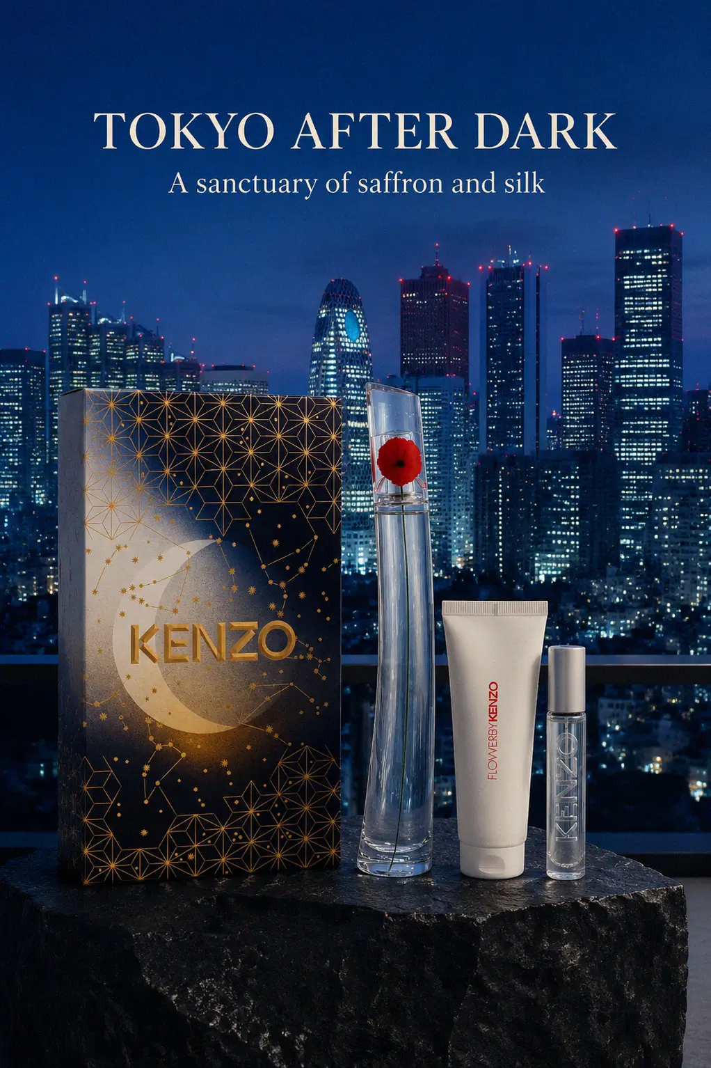 Luxury scent layering with Kenzo Flower L'Absolue
