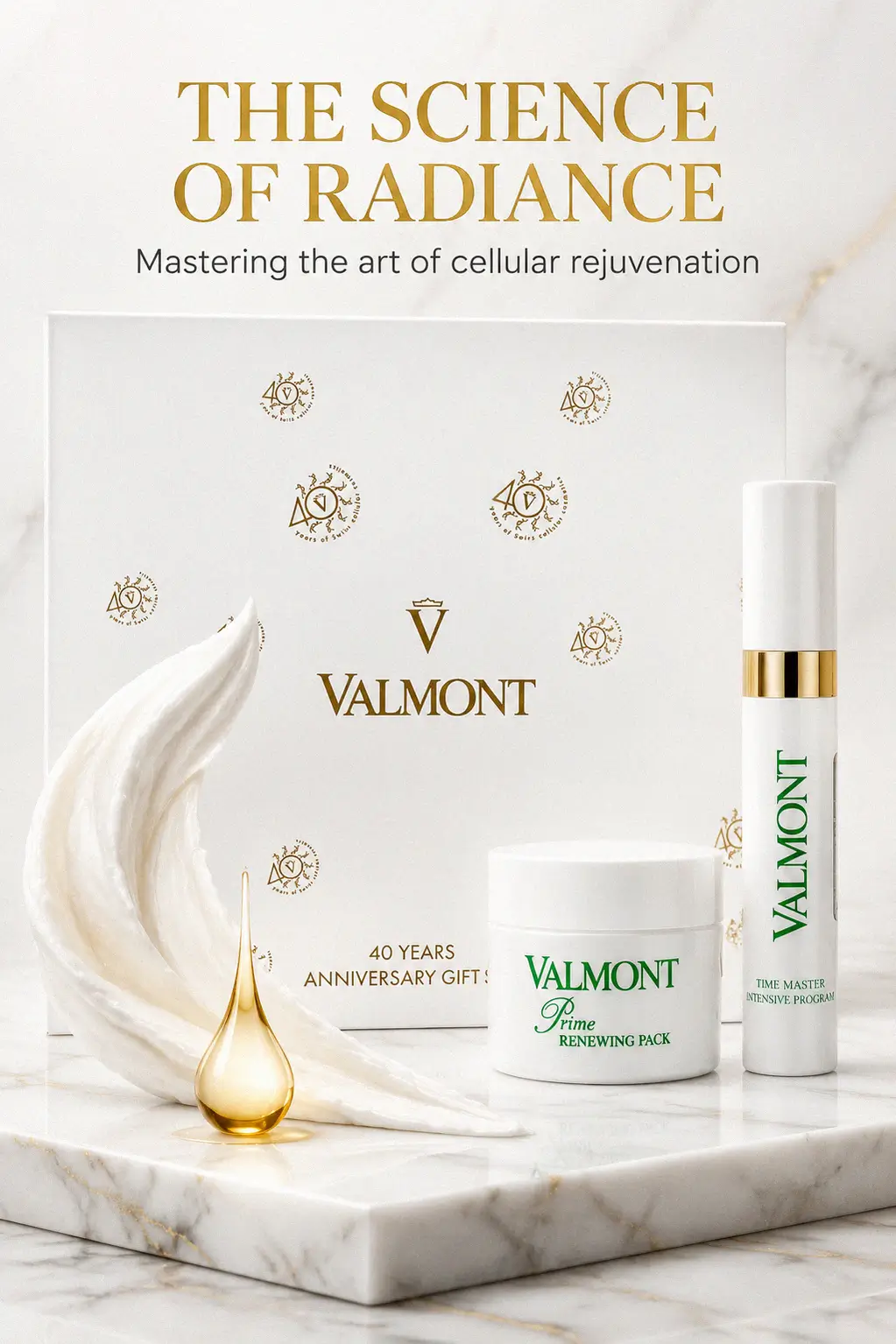 Minimizing fine lines with Valmont cellular skincare