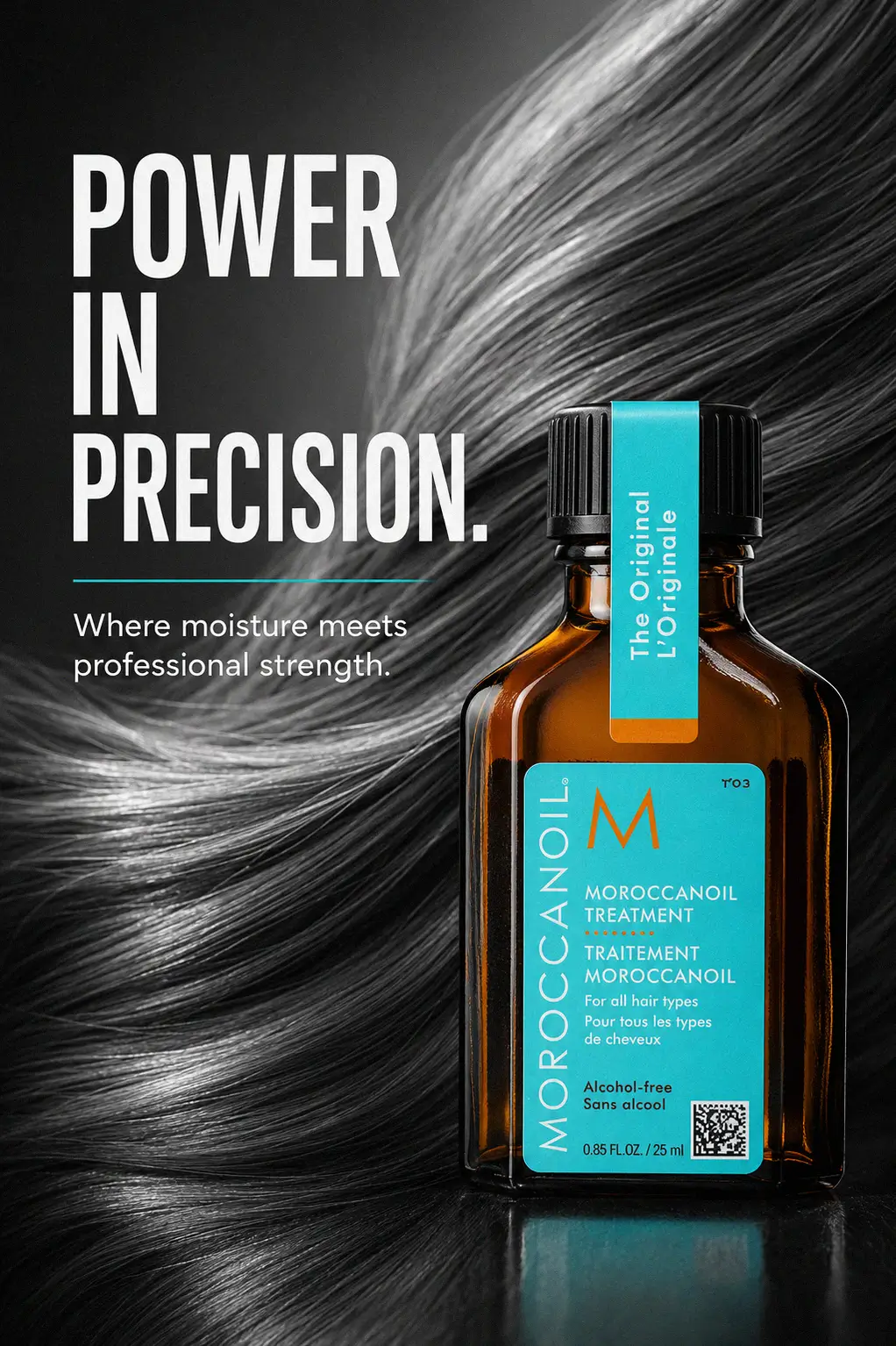 Polished shine and deep hydration hair set
